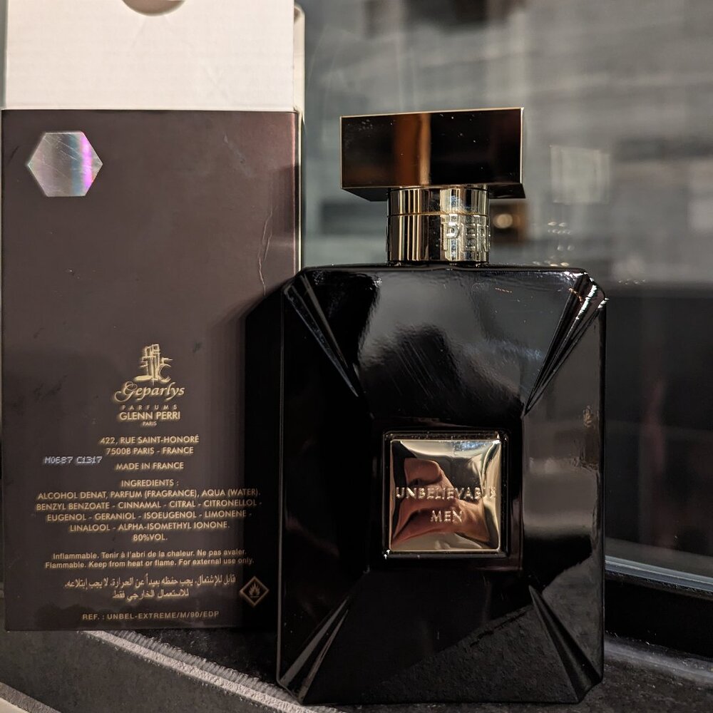 Glenn Perri Unbelievable Extreme Men's Cologne